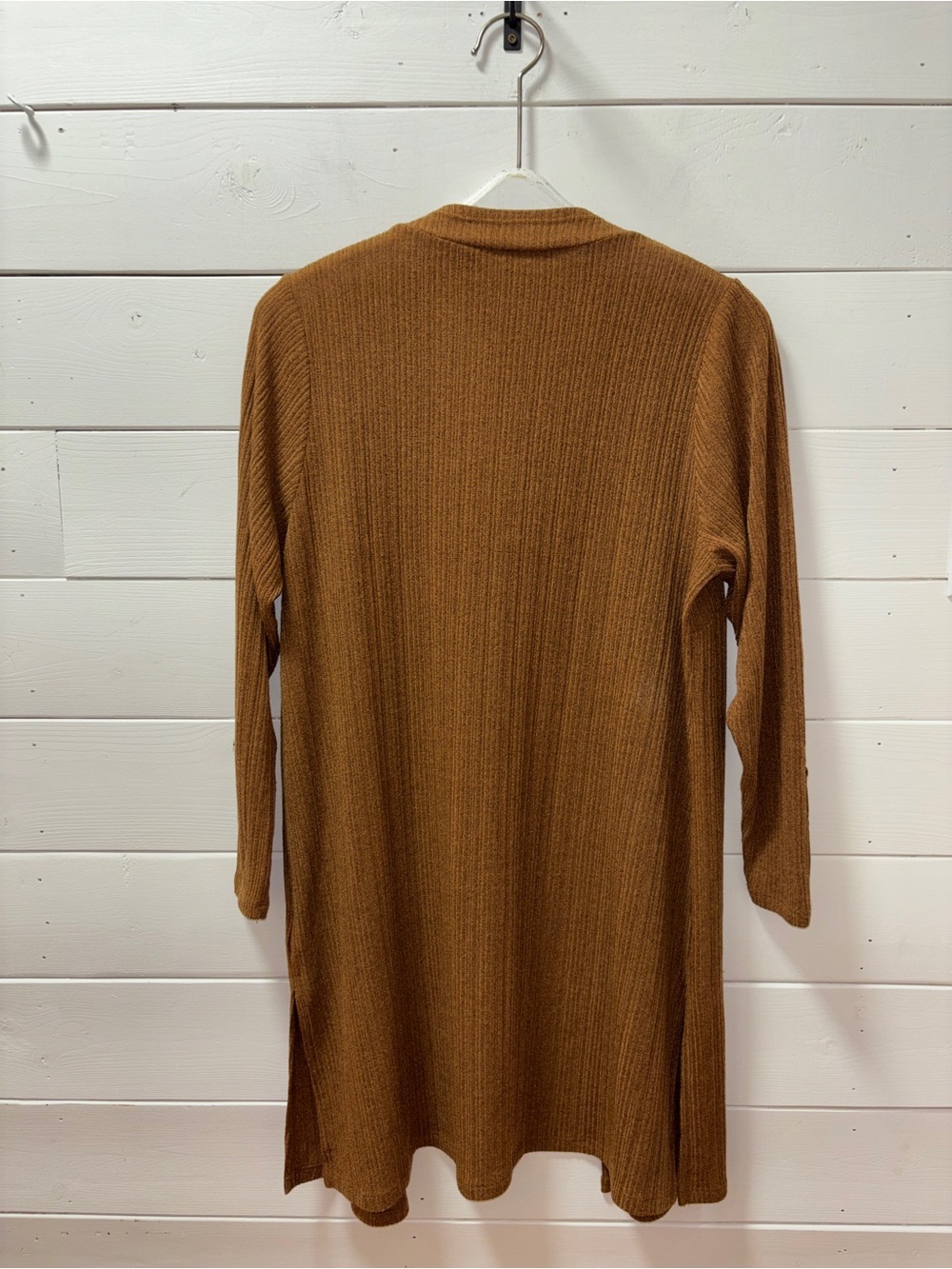 Laura Plus Open Front Ribbed Cardigan – Size X - Picture 8 of 12